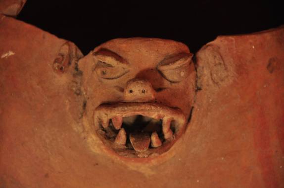 Exposição em museu no povoado de Altagracia, na Isla Ometepe, no lago Nicarágua, sul do país